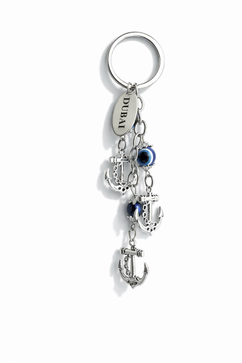 Blue Eye Keychain Anchor Charms