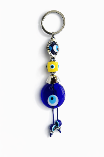 Blue Eye Keychain Colorful