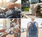 blue eye keychain dolphin