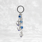 blue eye keychain anchor