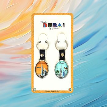 Premium Souvenir Keyring in Dual Colors