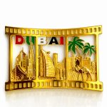 Metal Magnet square 08