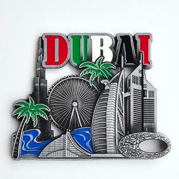 Dubai UAE Metal Magnet 02