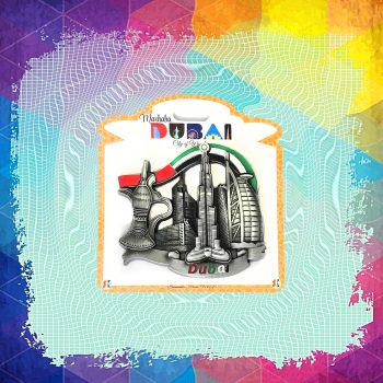 Dubai UAE Metal Magnet 01