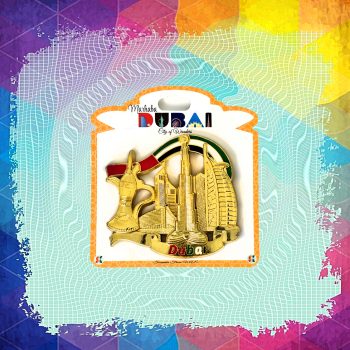 Dubai UAE Metal Magnet 02