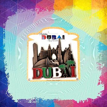 Dubai UAE Metal Magnet 04