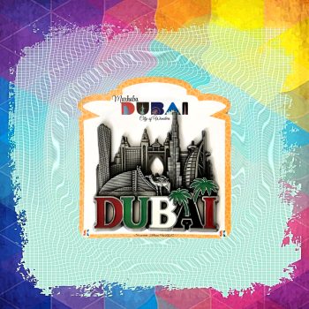 Dubai UAE Metal Magnet 05