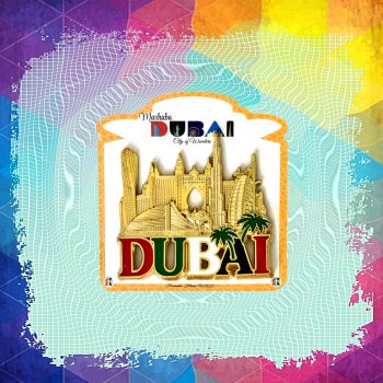 Dubai UAE Metal Magnet 06