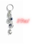 Blue Eye Keychain Anchor Charms