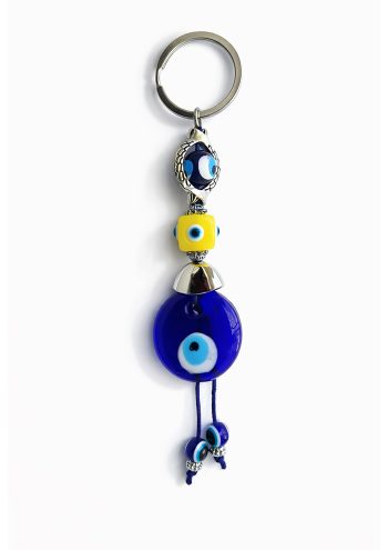 Blue Eye Keychain Colorful