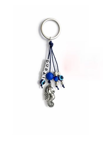 Blue Eye Keychain - Seahorse