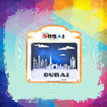 Dubai Bubble Fridge Magnet asst.