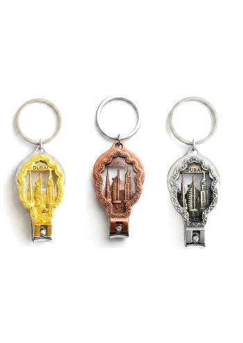 Metal Keychain Nail Clipper 3 pcs