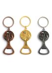 Metal Keychain with Bottle Opener 3pcs
