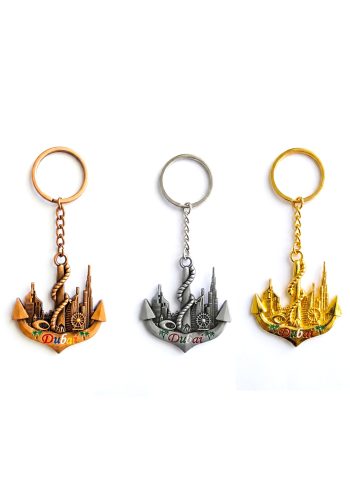Metal Keychain – Dubai Anchor 3pcs