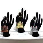 Dubai Metal Keychain - Flag