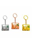 Dubai Metal Keychain – Book Shape 3pcs