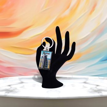 Metal Keychain - Iconic Burj Al Arab