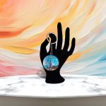 Metal Keychain - Iconic Burj Khalifa