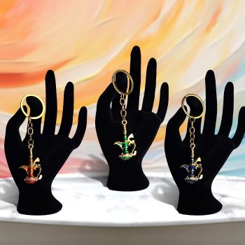 Souvenir Metal Keychain  Pot  3pcs