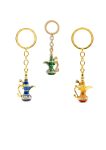 Souvenir Metal Keychain  Pot  3pcs