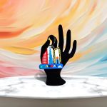 Keychain Dubai colorful pvc 02