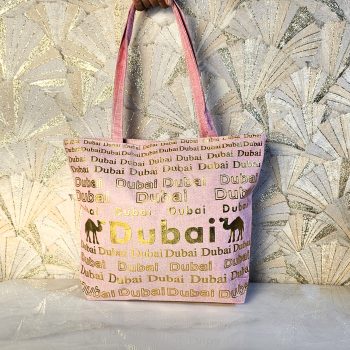 Tote Beach Bag Fancy Foil Print #05