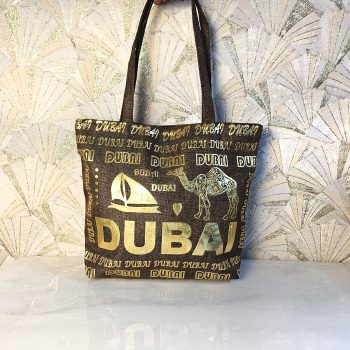 Tote Beach Bag Fancy Foil Print #04