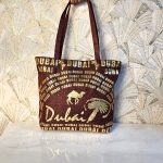 Tote Beach Bag Fancy Foil Print #03