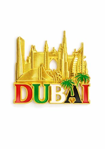 Dubai UAE Metal Magnet 06