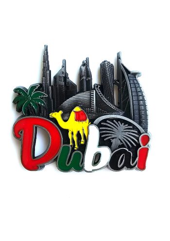 Dubai UAE Metal Magnet 07