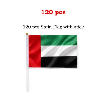 120 pcs UAE FLAG 20x15cm (12pcs x 10 packs)