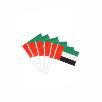 UAE Hand FLAG 6pcs 30x20cm 10 packs
