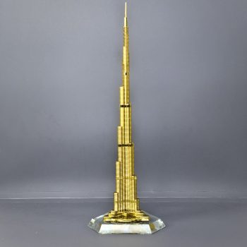 Burj Khalifa Gold-Plated Souvenir