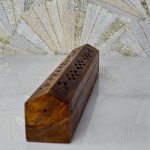 Wooden Incense Stick Holder Hand Carved