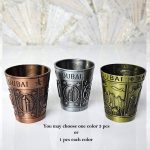 metal shot glass all designs