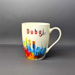 Colorful Ceramic Mug, Stylish & Durable