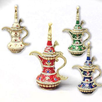 Enamel Painted Stone Studded Dubai Dallah