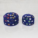 Decoration Box Handmade set 0f 2 pcs Blue