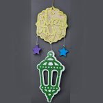 MDF Wooden Ramadan Hanging Decoration 03